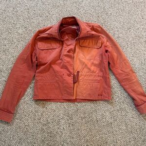 Anthropologie Coral Field Jacket